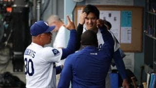 ロバーツ監督「四球を選んだ打席は良かった」大谷翔平、64打席ノーアーチも復帰戦最終打席で出塁