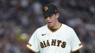 【巨人】戸郷翔征7回3失点で降板　石塚の失策から岡林に3ラン浴び約2カ月半ぶりの白星ならず