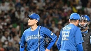 日本ハム、連勝８でストップ　天敵ソフトバンクに大敗　悪夢の八回、金村が１イニング１０失点　周東に衝撃の満塁ランニング弾許す　最後は捕手の進藤が登板　新庄監督「明日勝つのみ」
