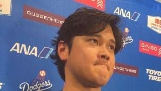 大谷翔平　投手断念の心境語った「今年の反省点」　３年連続世界一へ「バッティングに集中」　５戦ぶりスタメン復帰は無安打
