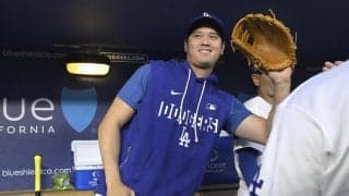 大谷翔平、２試合ぶりスタメン外もベンチで佐々木朗希らと談笑する姿にファン安堵