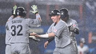 ロッテ・寺地が決勝満塁弾「１点欲しいところで良いバッティングができた」逆転勝ちで４位浮上、楽天戦勝ち越し決定