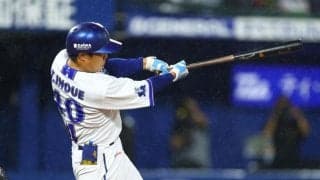 ＤｅＮＡ加入後初本塁打で自己紹介「ホークスから来ました井上朋也です。早く僕の名前を覚えてもらえるように」とお立ち台で　二回に初安打、六回に３ラン