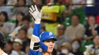 【日本ハム】プロ初安打の柴田獅子「動画見て何を投げてくるか…」登板翌日の安打は大谷翔平以来