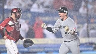 ロッテ・寺地　雨切り裂く人生初満弾「打った瞬間は入ったかなと」　チーム７月以来の４位浮上