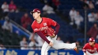 【楽天】荘司康誠、奪三振数でリーグトップに浮上　自身初の規定投球回迫り「達成したいですね」
