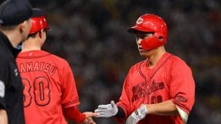 【広島】中村奨成が今季初３番で今季初４安打「４安打なんか、めったにできない。そこは自信に」