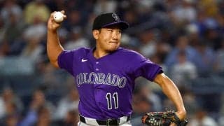 ロッキーズ菅野智之、６回５失点で９敗目　満塁弾浴びた痛恨の１球に泣く