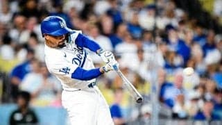ムーキー・ベッツ　１９号２ランがファンのドリンク直撃の珍シーン　水しぶきが周囲にドバッ　９月絶好調３本目　山本由伸を援護