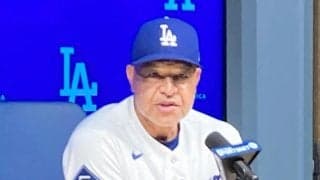 ドジャース激震　大谷翔平が移籍後初の負傷者リスト入り　ロバーツ監督発表「ショウヘイをＩＬに」最短復帰は２３日　本人は「最善の方法だと理解していた」