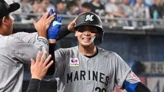 「もしかして覚醒の足音、近づいている？」阪神→ロッテ移籍の25歳右の大砲候補が3試合連続打点、圧巻の.500にファン熱視線「やっぱり、期待しちゃうよね」