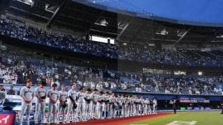 【ロッテ】張本勲さん悼み試合前に黙祷　半旗も掲げられる