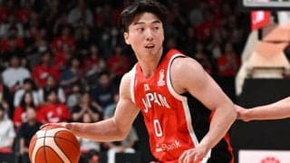 バスケ男子日本代表が34点リードし前半終了…黒川6アシスト、津屋3Pノーミス12得点でインドネシア圧倒