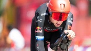 マスがタイムトライアルで首位死守。大逆転をねらうログリッチが2位浮上。最速タイムはキュング｜ブエルタ・ア・エスパーニャ2026 レースレポート：第18ステージ