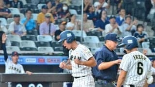 【U18】日本が小野舜友、萬谷堅心の適時打で初回２点先制　先発は杉本真滉