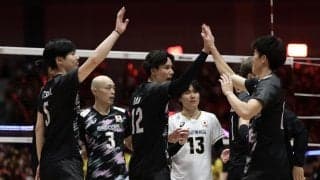 【バレー】日本がインドに３－０快勝　高橋藍「リズムを持ってこれた」五輪切符へあと２勝