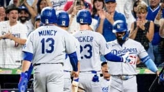 大谷翔平欠いてもドジャース破竹の８連勝！タッカーが１４号満塁弾含む３安打５打点　全得点に絡む大暴れ　悩める男がＰＯ前に本領発揮　スネル４勝目