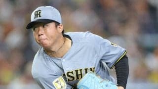 阪神　村上５回５安打１失点　開幕戦以来の巨人・竹丸との投げ合いも　白星の権利は得られず
