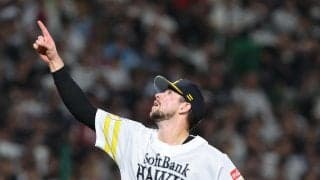 【ソフトバンク】「初めまして。ラトリッジです」日本に興味津々な長身助っ人右腕が来日初勝利