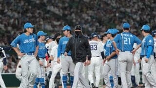 【日本ハム】あわや乱闘　伊藤大海に西武黒田コーチが怒りの表情　両軍グラウンドに入り乱れる