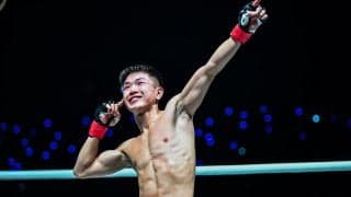 【ONE】１回にダウン奪われた奥脇竜哉が左ボディーで逆転もん絶KO勝ち＆450万円ゲット