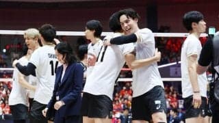 高橋藍「何が何でも勝ちたい」韓国に快勝で五輪切符まであと１勝　決勝のイラン戦へ「自分たちのバレーをすることが一番」