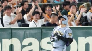 阪神　３６イニング連続適時打なし　森下＆佐藤輝が巨人・竹丸にきりきり舞い「切り替えて次、やるしかない」４連敗で０・５差に