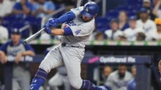 ドジャース連勝ストップにマンシー「いい状態が続くときもあれば、途切れるときもある」