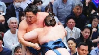 安青錦、関取と稽古できずも白星発進　場所前に会食した元横綱若乃花「自信になりますよ」