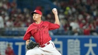【広島】森翔平が援護なく４回２失点で降板　オスナに先制２ラン許す