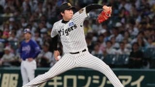 【阪神】一歩も譲れない“ヒロト対決”才木浩人が５回２安打無失点　高橋宏斗と緊迫した投手戦