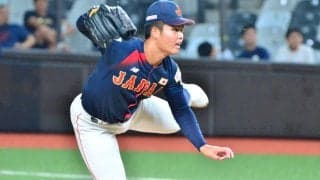 【U18】日本がミスで先制許す　挟殺プレーで送球がそれる