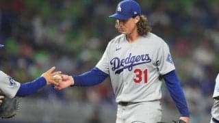 ドジャースがマーリンズに逆転負け、連勝は８でストップ　大谷翔平はIL入りで不在