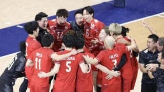 バレー男子　日本が最短五輪切符！最後は石川祐希が決めた！アジア最大の難敵イランをストレート圧倒し大会連覇　５６年ぶりメダル狙う２８年ロス五輪へ、２年間の大きな強化期間確保