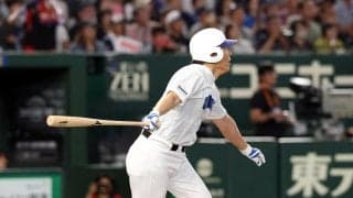 松井秀喜氏は２安打も３年連続の本塁打はならず「狙うとダメですね。まだ学んでいないですね」