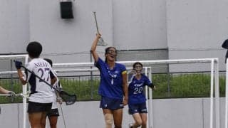 最終Ｑに反撃の２得点も敗戦─第38回関東学生ラクロスリーグ第３戦　対明大