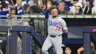 ロハス、右肩の状態悪化で交代「かなり痛みがある」古巣マーリンズの特別映像には感謝のコメント