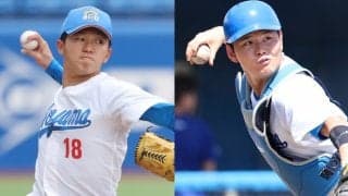 ドラ1候補の青学大・渡部海＆鈴木泰成がプロ志望届提出　侍経験者らプロ注目の逸材