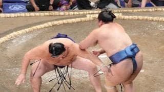 横綱大の里、４場所ぶり連勝スタート「昨日より攻める意識出せた」前日は土俵際ジャンプでヒヤリ