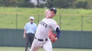 【高校野球】東北、シード利府に快勝で８強進出　石崎隼84球完投「できる限りの努力を」／宮城