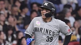 「スラッガーとしてのポテンシャルはやはりピカイチ」阪神→ロッテ移籍25歳右の大砲候補の打撃シーンが話題　直近7戦3発　注目の.320