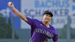 ロッキーズ・菅野智之　初回にパドレス・マチャドにソロ被弾　登板２試合連続今季３０本目の被本塁打