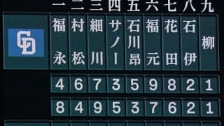 【阪神】連敗脱出へ　２試合ぶりに元山飛優が７番遊撃　スタメン発表
