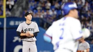 【巨人】戸郷翔征が初回まさかの４失点…　前回登板に続き、石塚裕惺の失策絡みで苦しい立ち上がり