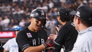 ロッテ・山口が２９号２ラン「まっすぐに絞って１球で仕留めることができて良かった」目標の３０号にリーチ