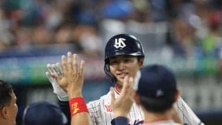 【ヤクルト】田中陽翔がプロ初アーチ「春先に比べてスイングが力強くなった」池山監督も評価