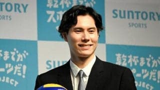 バレー高橋藍「どんどん夢を言葉に出して」　企業とアンバサダー契約