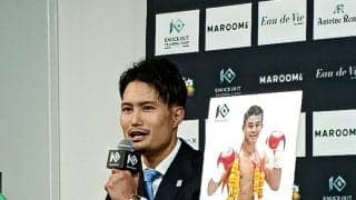 【KNOCK OUT】重森陽太の相手が“レジェンド”セーンマニーに「この相手に圧勝したい」