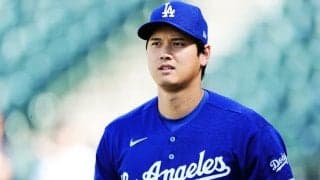 遠征不在のはずが…大谷翔平が“突如登場”　由伸14勝目から数時間、ベッツの“下”で存在感