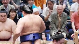 一山本が４連敗「ああー、きっつ…」前に出る相撲も狼雅に敗戦　横綱土俵入りは代理で露払い
